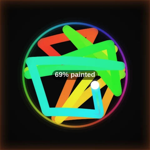 Paint mode preview