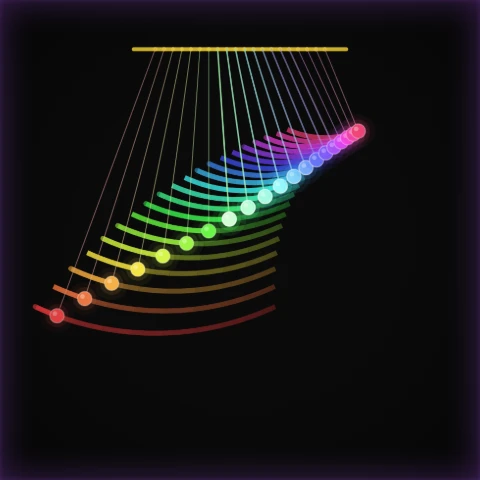Pendulum Wave mode preview